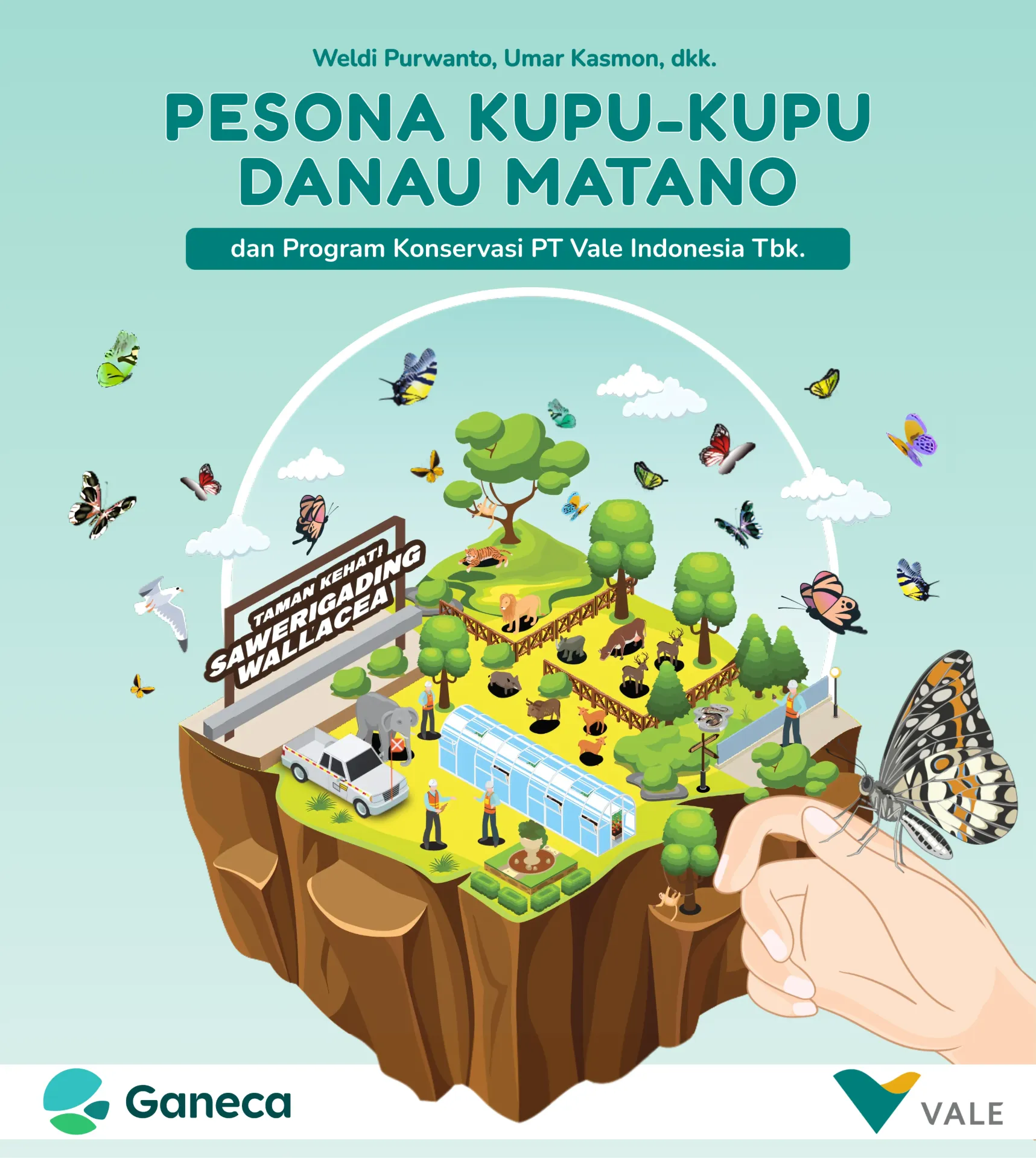 Pesona Kupu-Kupu Danau Matano dan Program Konservasi PT Vale Indonesia Tbk